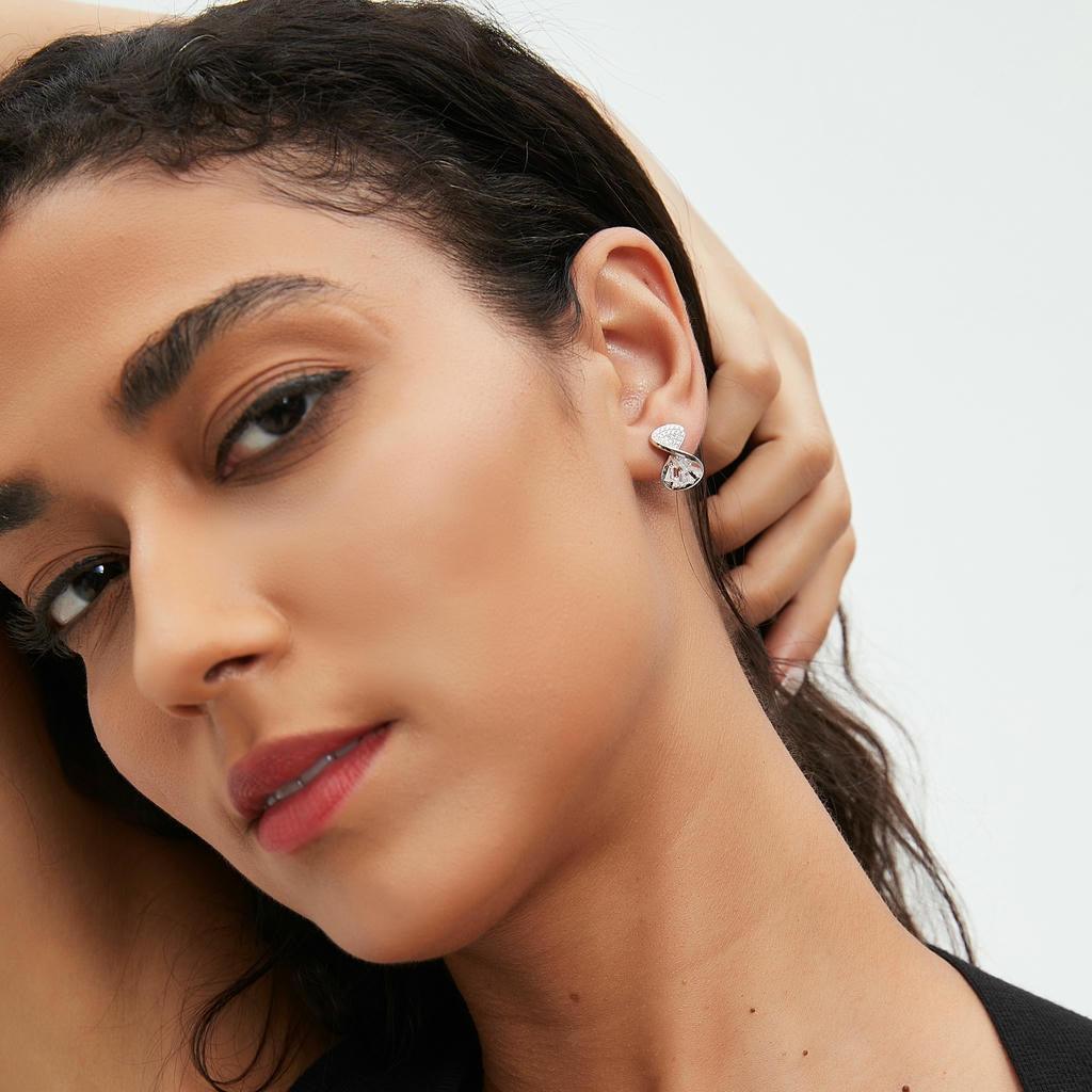 Zircon Diversed Stud Earrings3