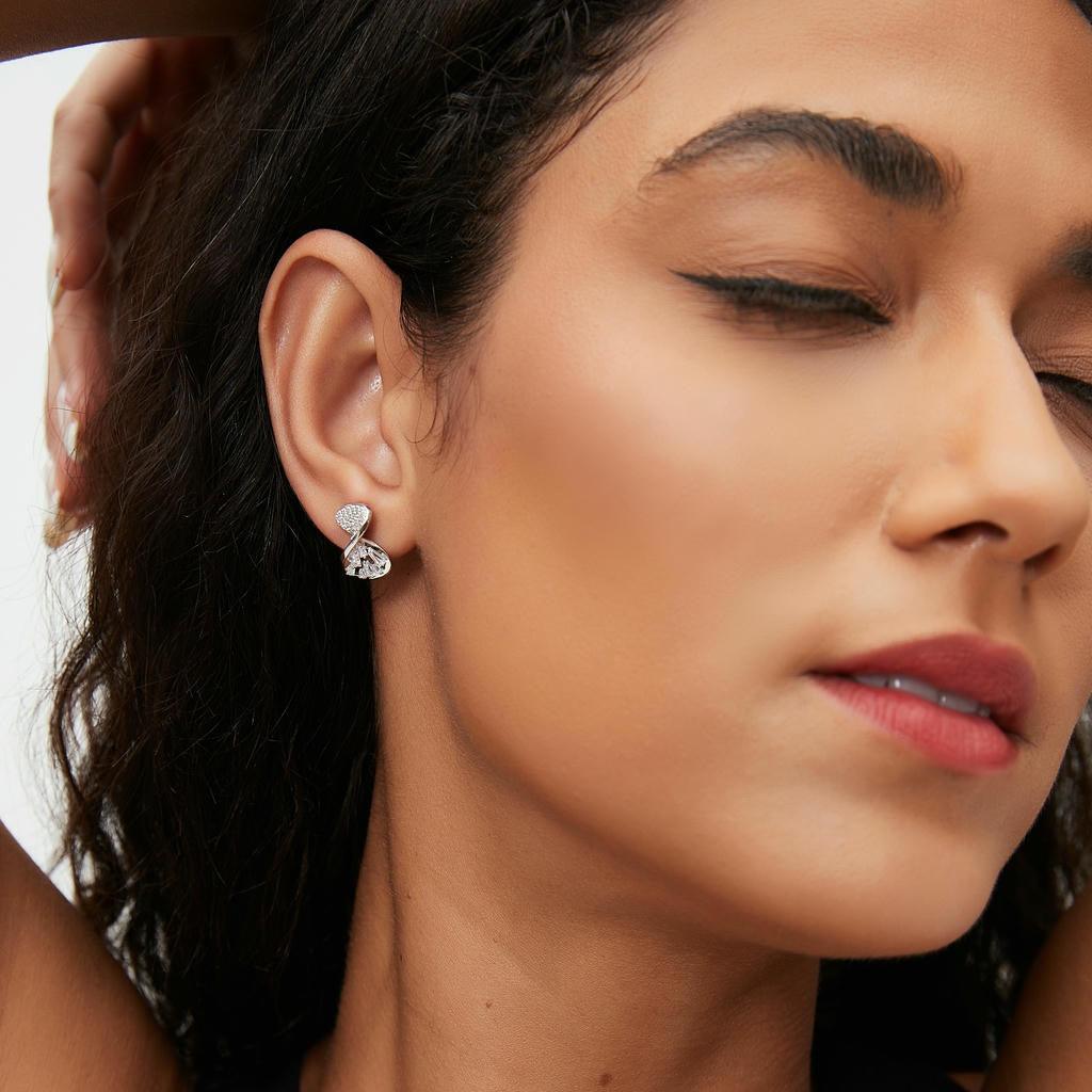 Zircon Diversed Stud Earrings4