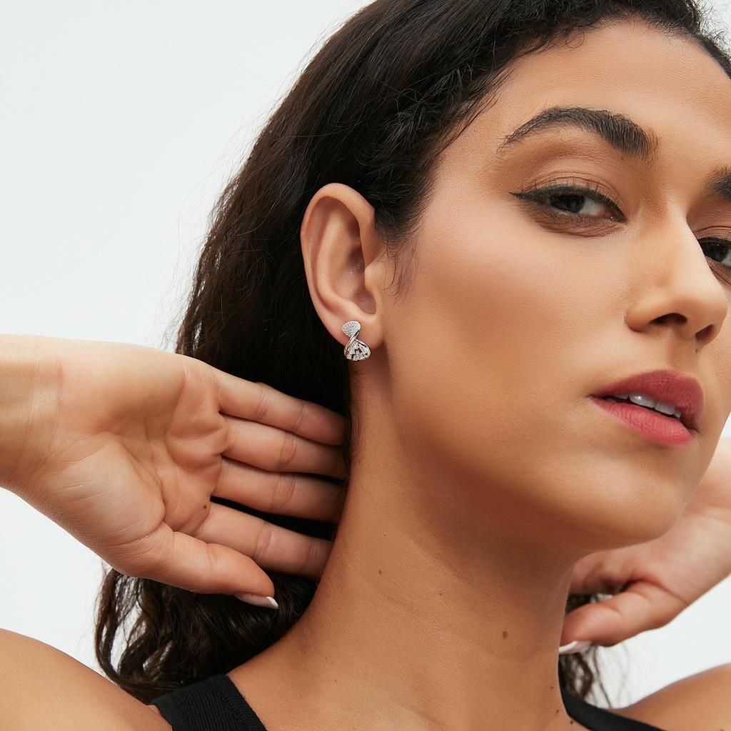 Zircon Diversed Stud Earrings2