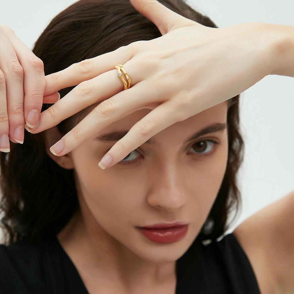 Twilight Diamond-studded Ring3