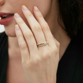 Twilight Diamond-studded Ring4