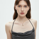 Rainbow A Letter Pendant5