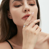 Toi et Moi Double Stone Full Diamond Ring5