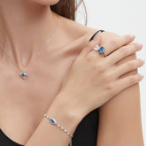 Marquise Zircon Tennis Bracelet4