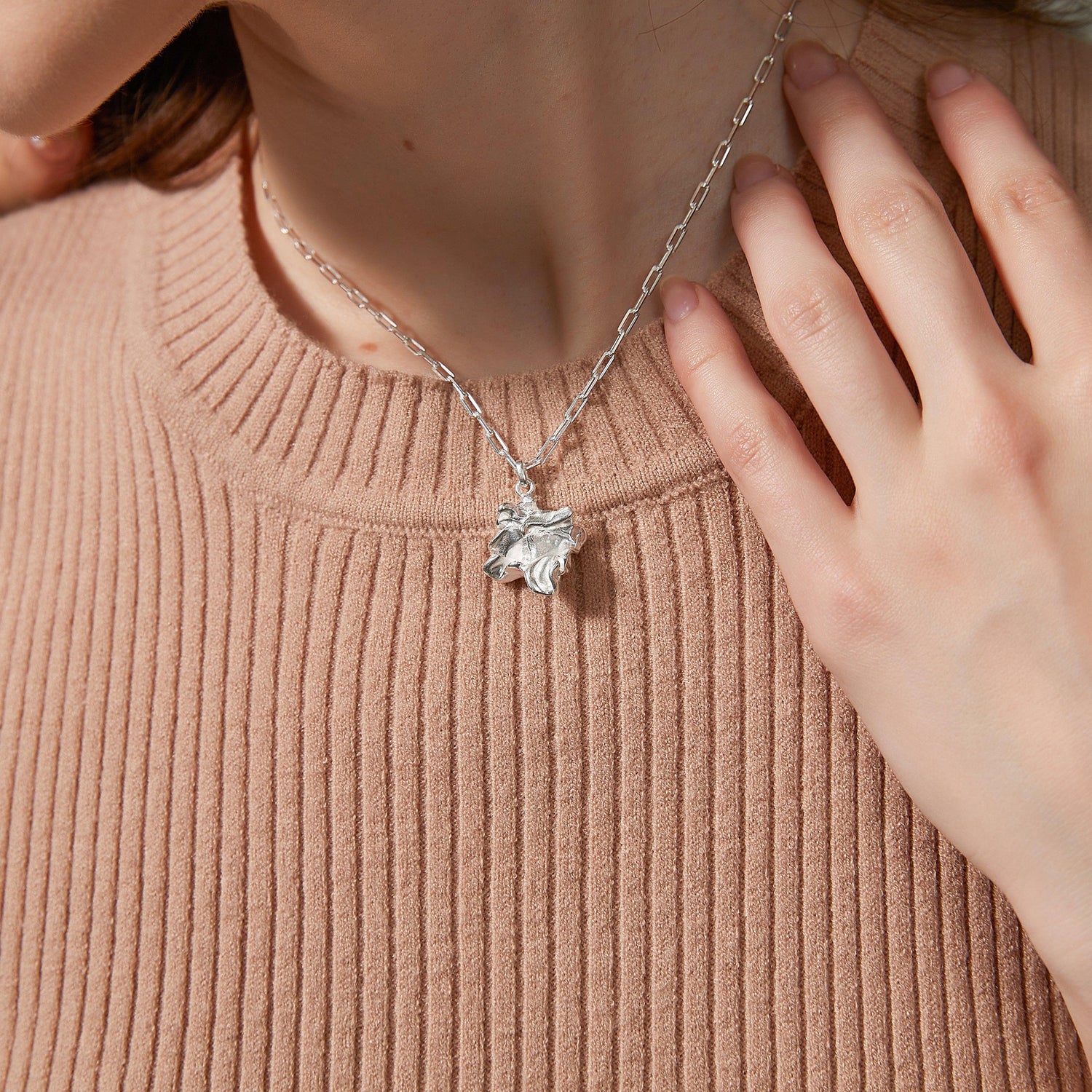 Artistic Statement Necklace 4