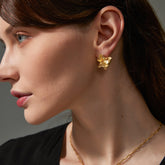 Artistic Textured Earrings 2