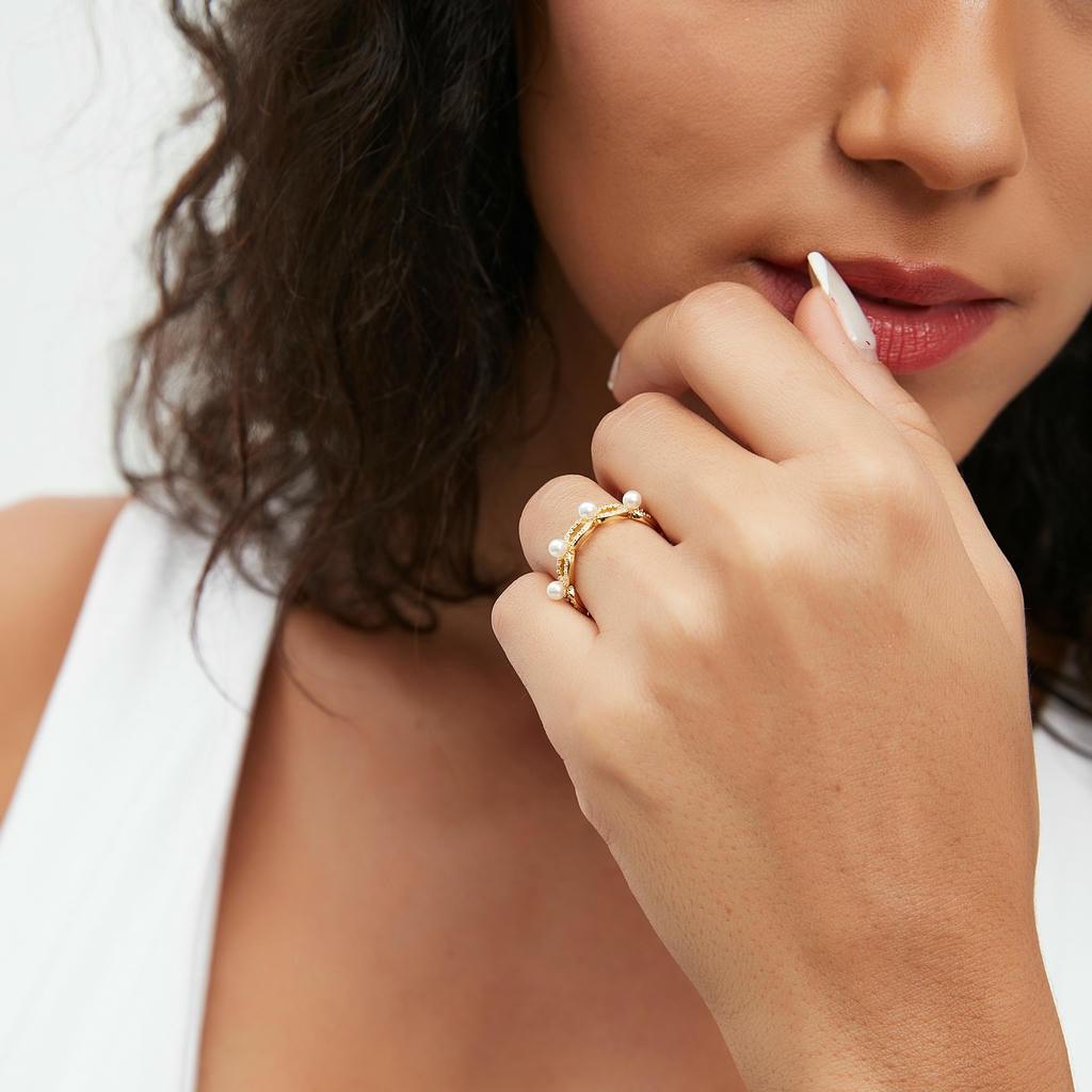 Pearl Chain Ring3