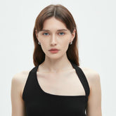 Puffy Silver Hoop Earrings4