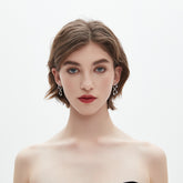 Orion Wavy Oval Drop Earrings3