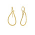 Irregular Line Simple Hollow Earrings 1
