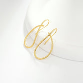 Irregular Line Simple Hollow Earrings7