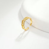 Minimalism Hollow Band Ring7