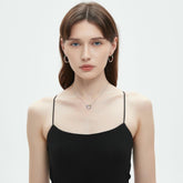 Colorful Zircon Circle Necklace 5