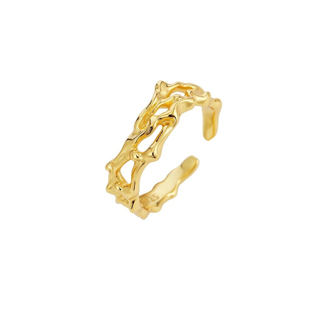 Minimalism Hollow Band Ring1