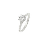 Victoria Pave Gemstone Ring