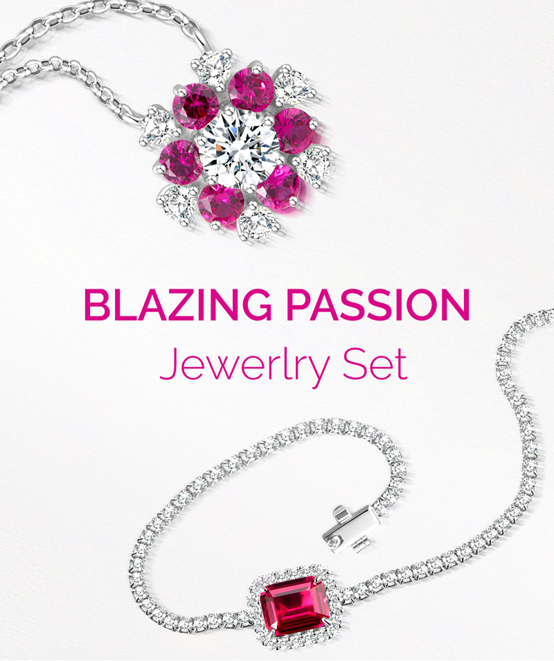 Blazing Passion Jewelry Set
